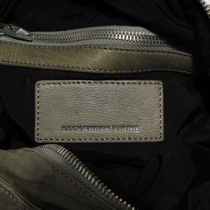 Alexander Wang Lambskin Donna Hobo Green 5 of 6