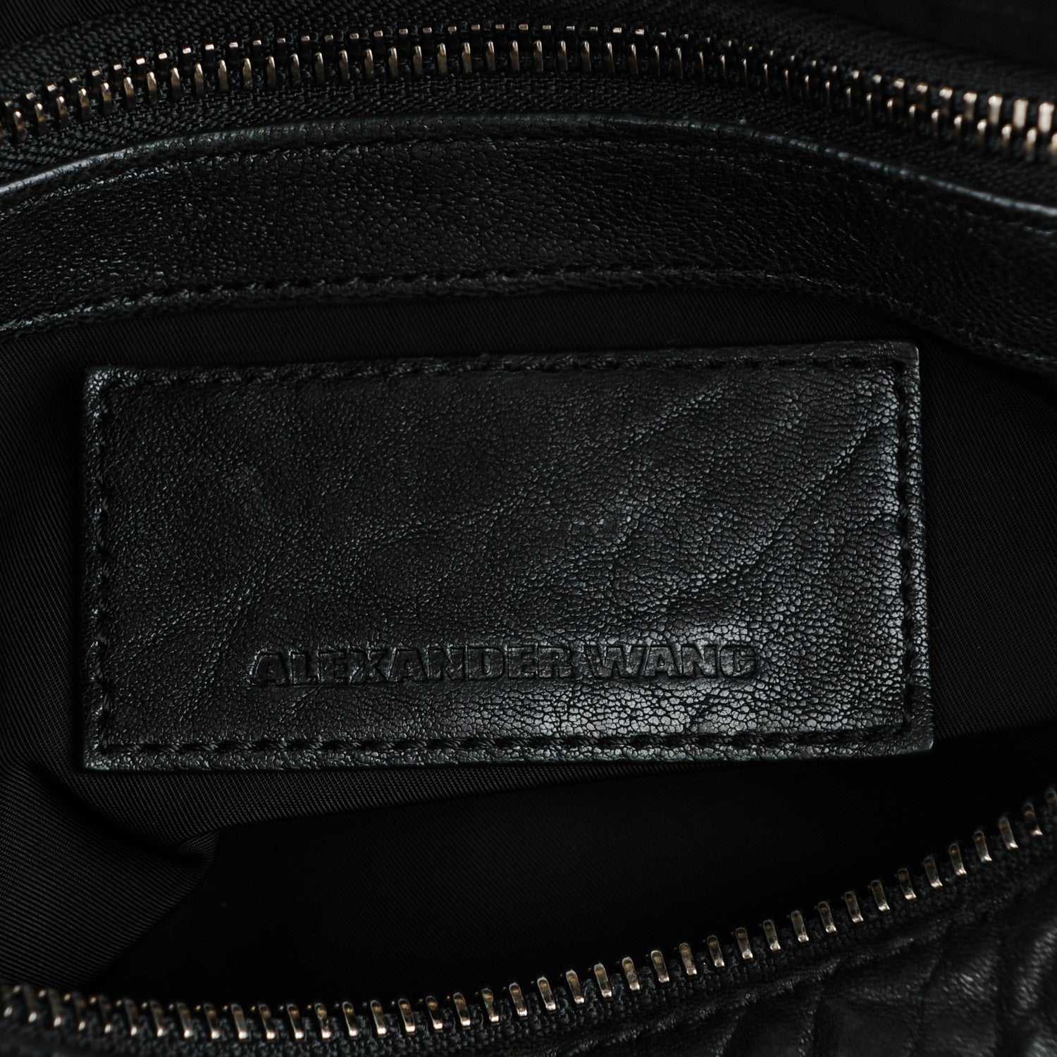 Alexander Wang Pebbled Lambskin Rocco Black Nickel Hardware 6 of 8