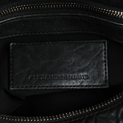 Alexander Wang Pebbled Lambskin Rocco Black Nickel Hardware 6 of 8