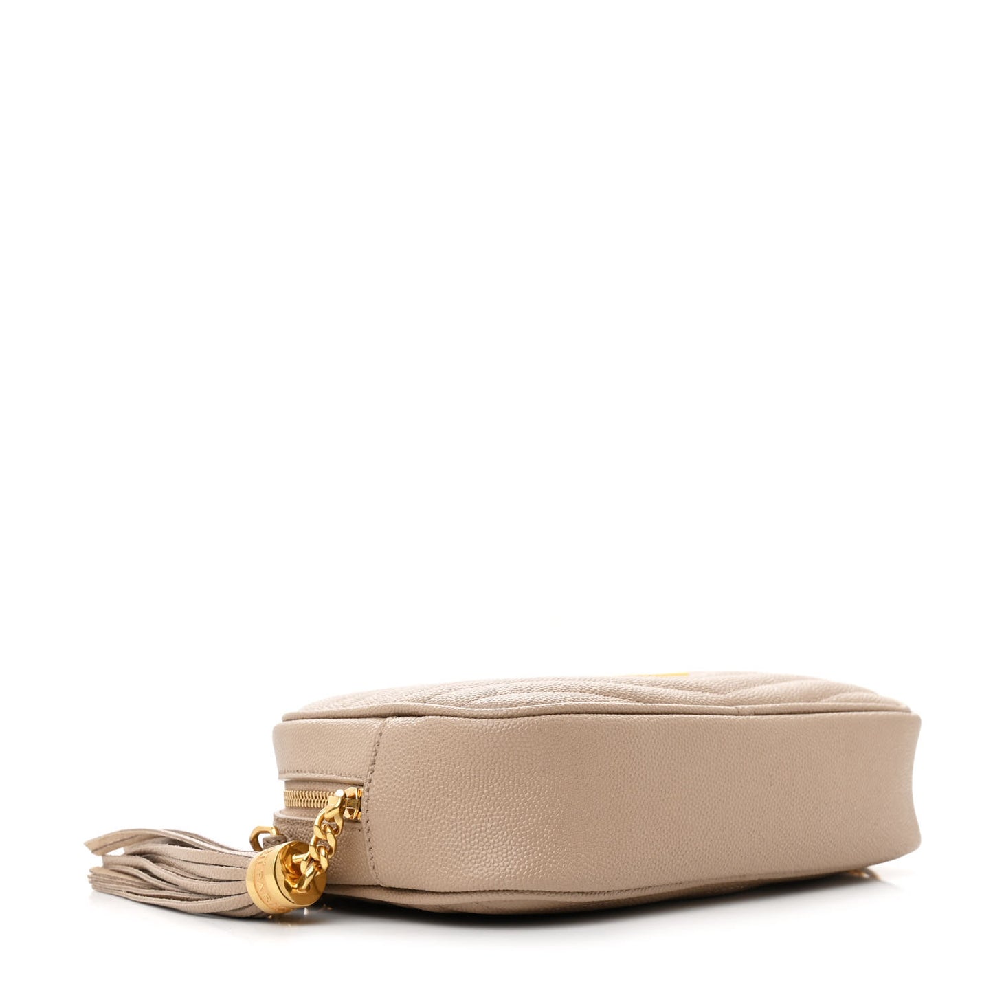 Grain De Poudre Matelasse Monogram Mini Lou Camera Bag Dark Beige
