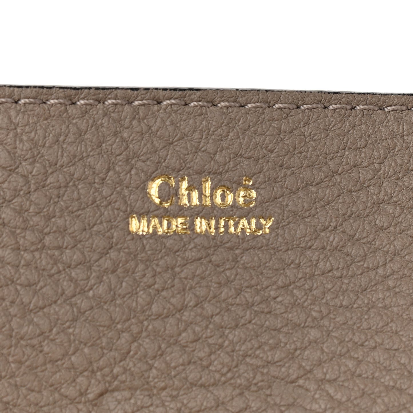 Grained Lambskin Mini Drew Shoulder Bag Motty Grey