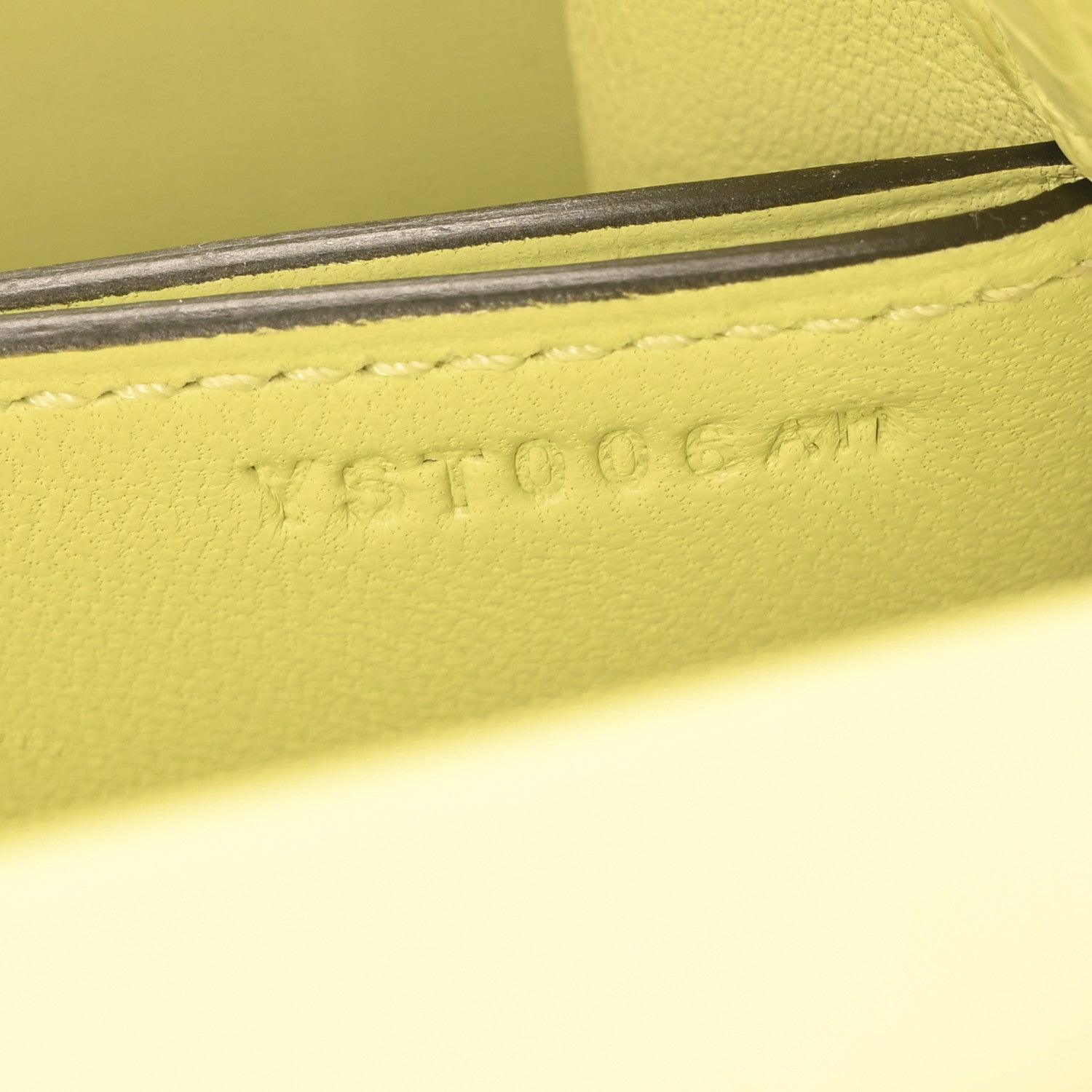 Hermes Matte Alligator Mini Sac Roulis Jaune Bourgeon 7 of 10