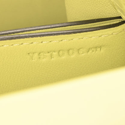 Hermes Matte Alligator Mini Sac Roulis Jaune Bourgeon 7 of 10