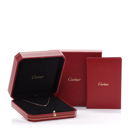 Cartier 18K Pink Gold Diamond SM D'Amour Pendant Necklace 7 of 7