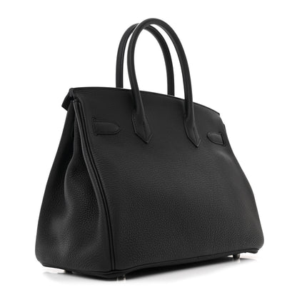 Hermes Togo BIRKIN 30 Black 3 of 11