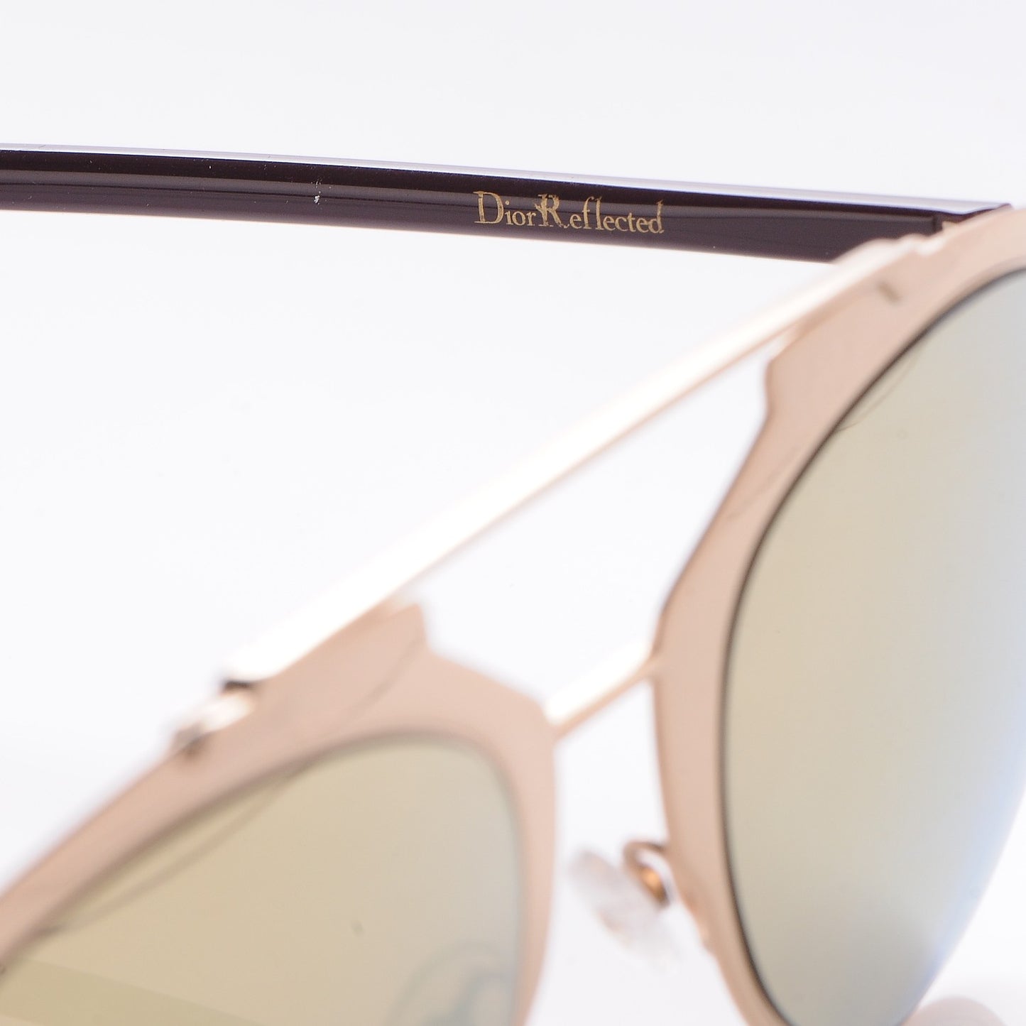 Reflected Sunglasses Gold