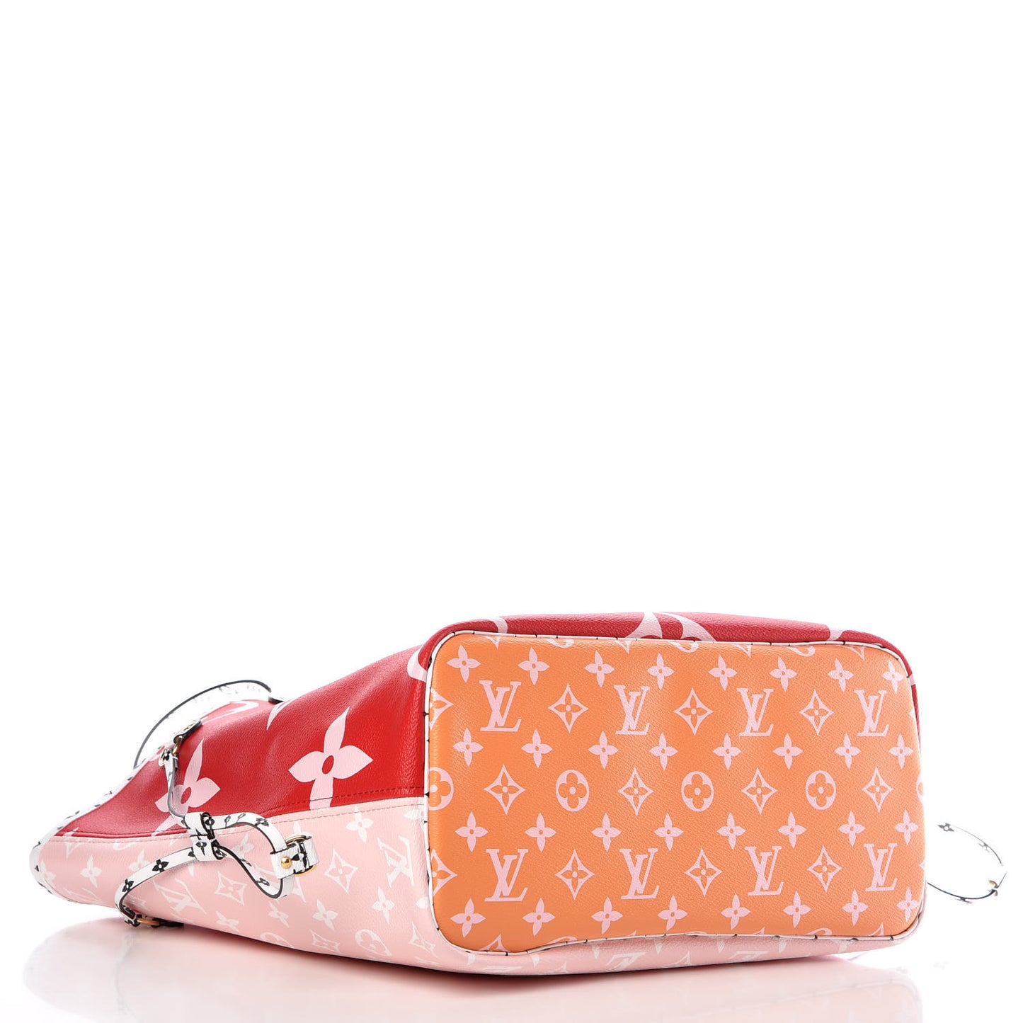 Monogram Giant Neverfull MM Rouge