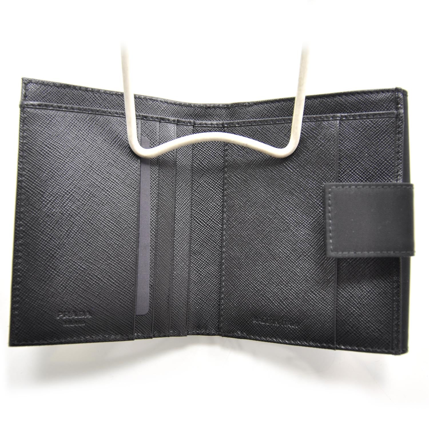 Prada Tessuto Nylon Wallet Nero Black 5 of 7