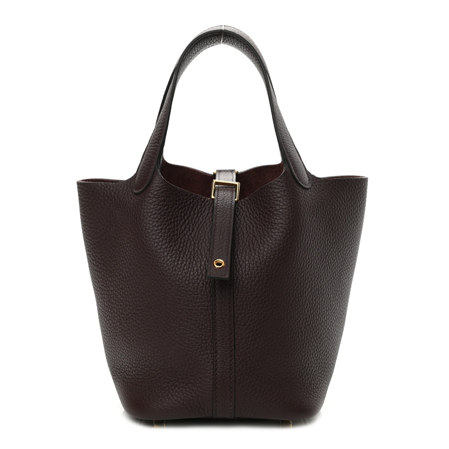 Hermes Taurillon Clemence Picotin Lock 18 PM Rouge Sellier 1 of 8