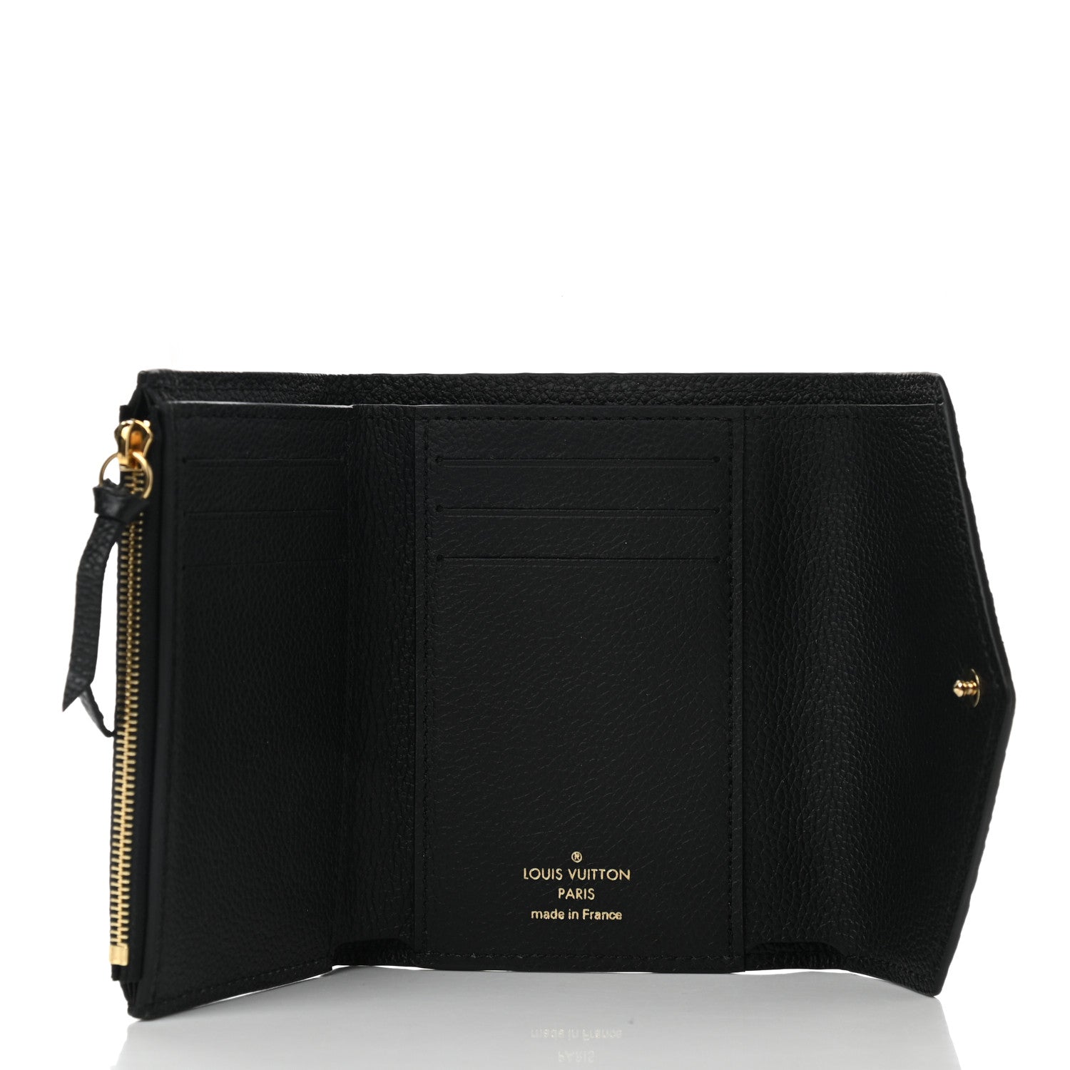 Louis Vuitton Empreinte Victorine Wallet Black 5 of 7