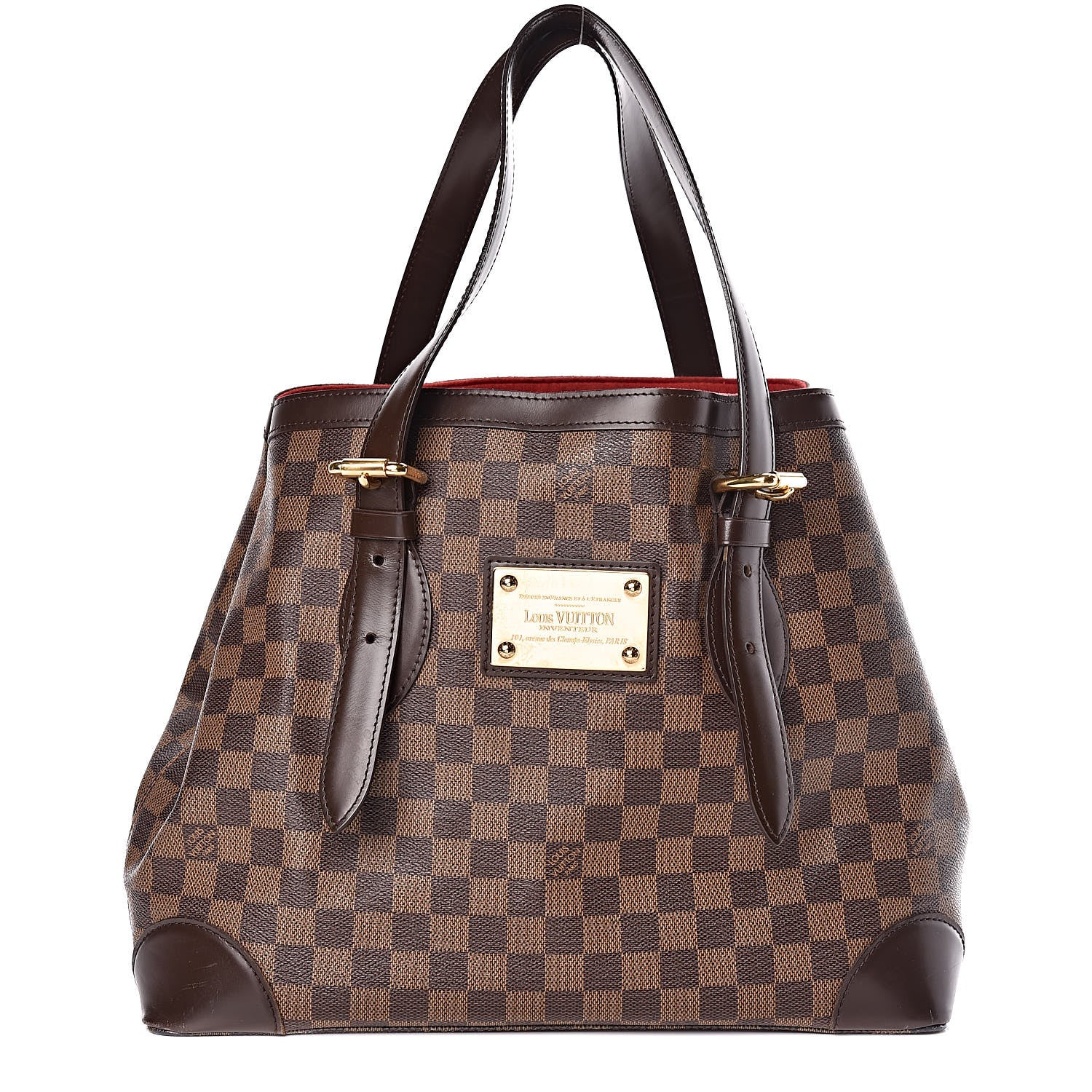 Louis Vuitton Damier Ebene Hampstead MM 1 of 12