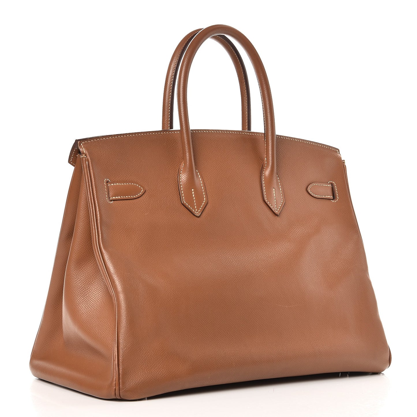Epsom Birkin 35 Gold