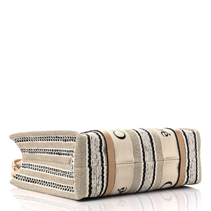 Chloe Knit Medium Woody Ribbon Tote Multicolor 4 of 11
