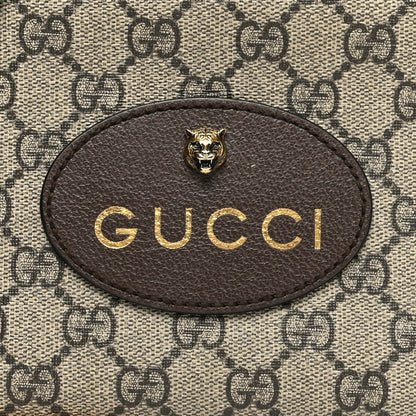 Gucci GG Supreme Monogram Web Neo Vintage Shoulder Bag Beige New Acero Crop 9 of 11