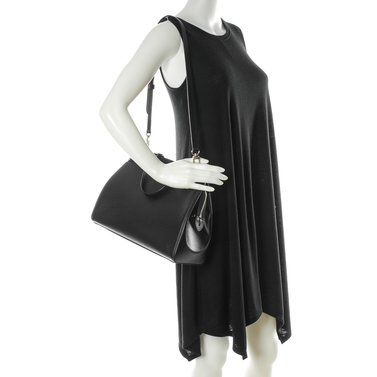 Louis Vuitton Epi Brea MM Black 2 of 7