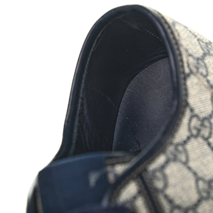 Gucci GG Supreme Monogram Mens Sneakers 7 Navy 12 of 16