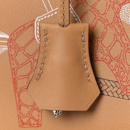 Hermes Swift In & Out Birkin 25 Biscuit 31 of 33