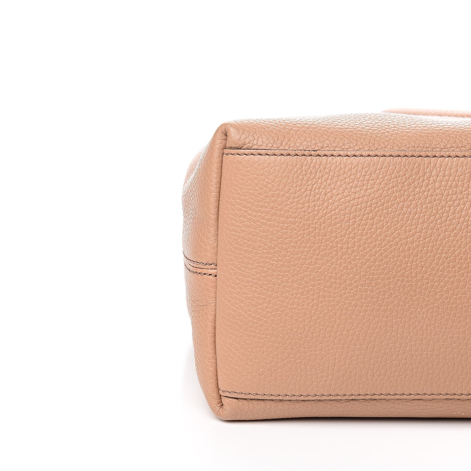 Gucci Pebbled Calfskin Medium Soho Chain Shoulder Bag Camelia 8 of 10