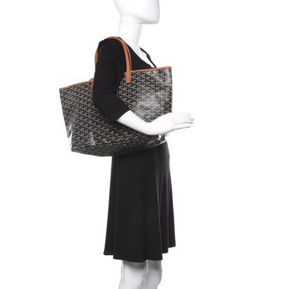 Goyard Goyardine Saint Louis PM Black Gold 3 of 11