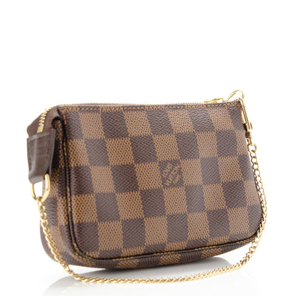 Louis Vuitton Damier Ebene Mini Pochette Accessories 3 of 7
