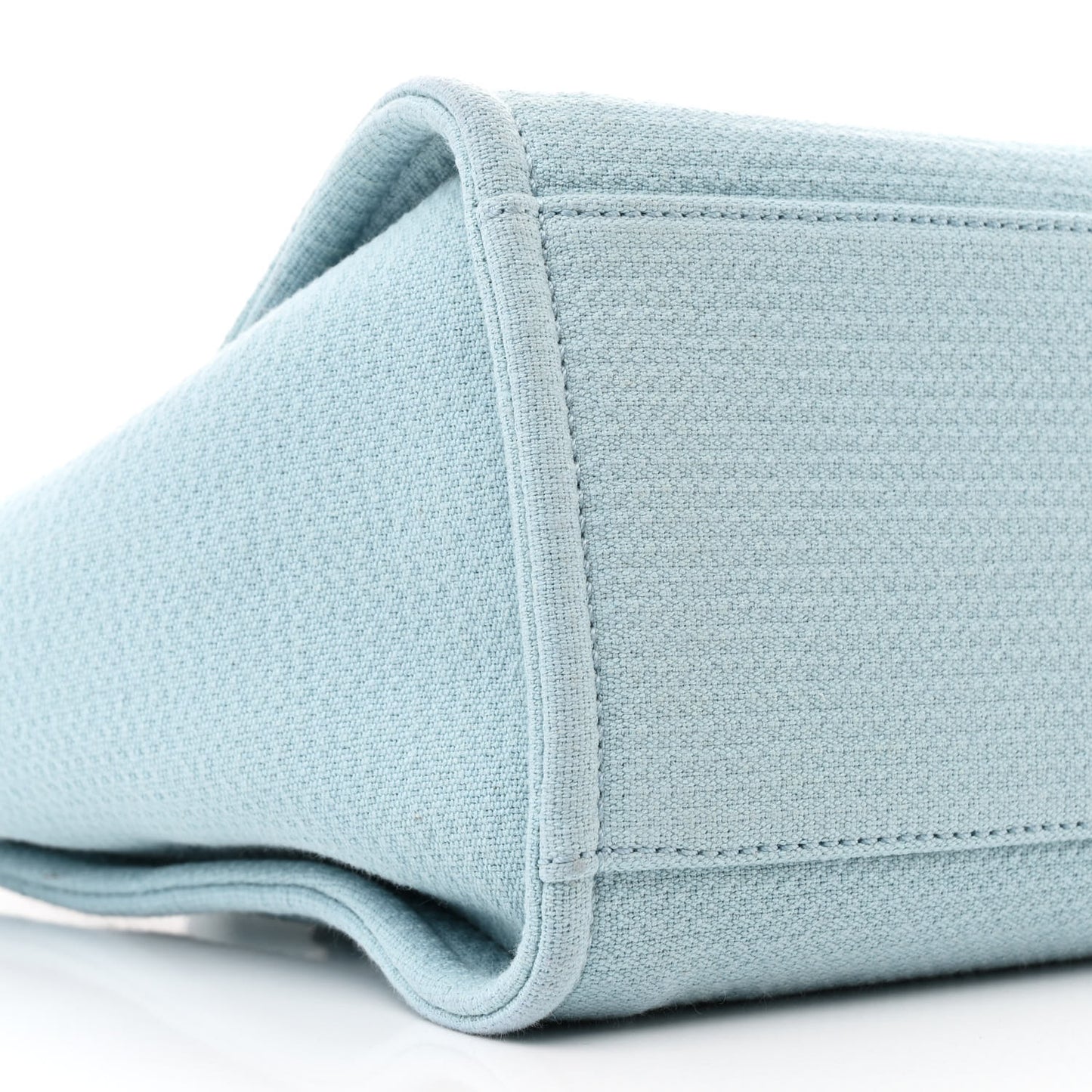 Mixed Fibers Small Deauville Tote Light Blue