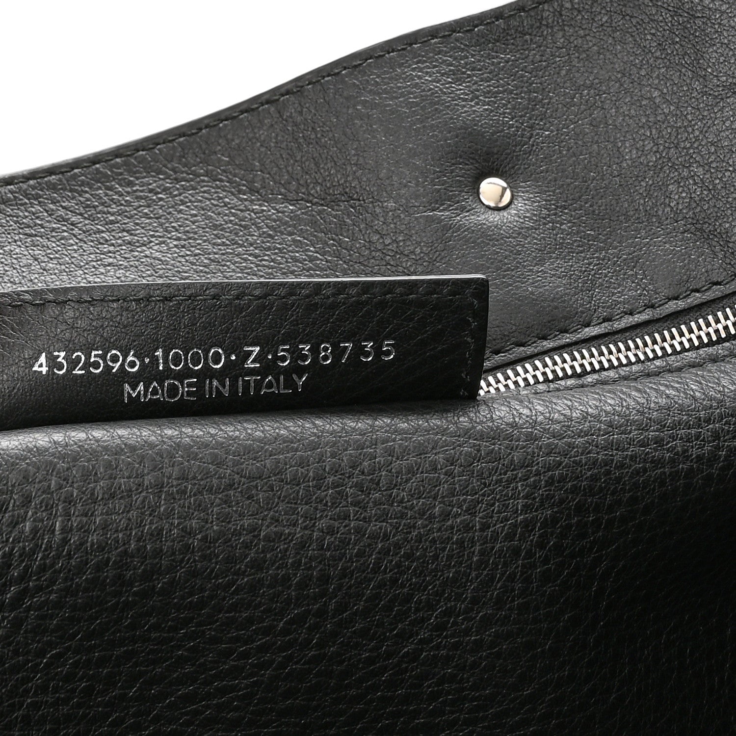 Balenciaga Veau Papier B4 Zip Around Tote Black 7 of 10