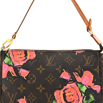 Louis Vuitton Monogram Roses Pochette Accessories 9 of 11