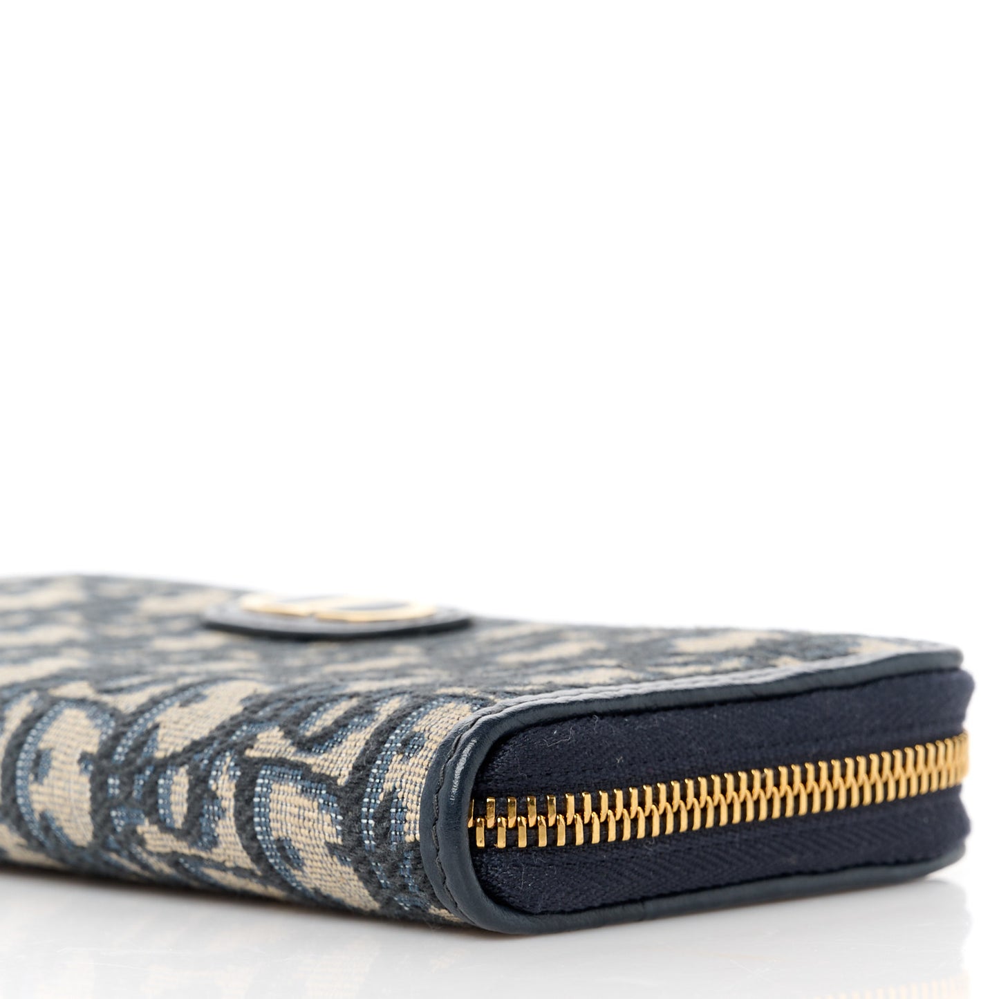 Oblique 30 Montaigne Zip Around Wallet Blue