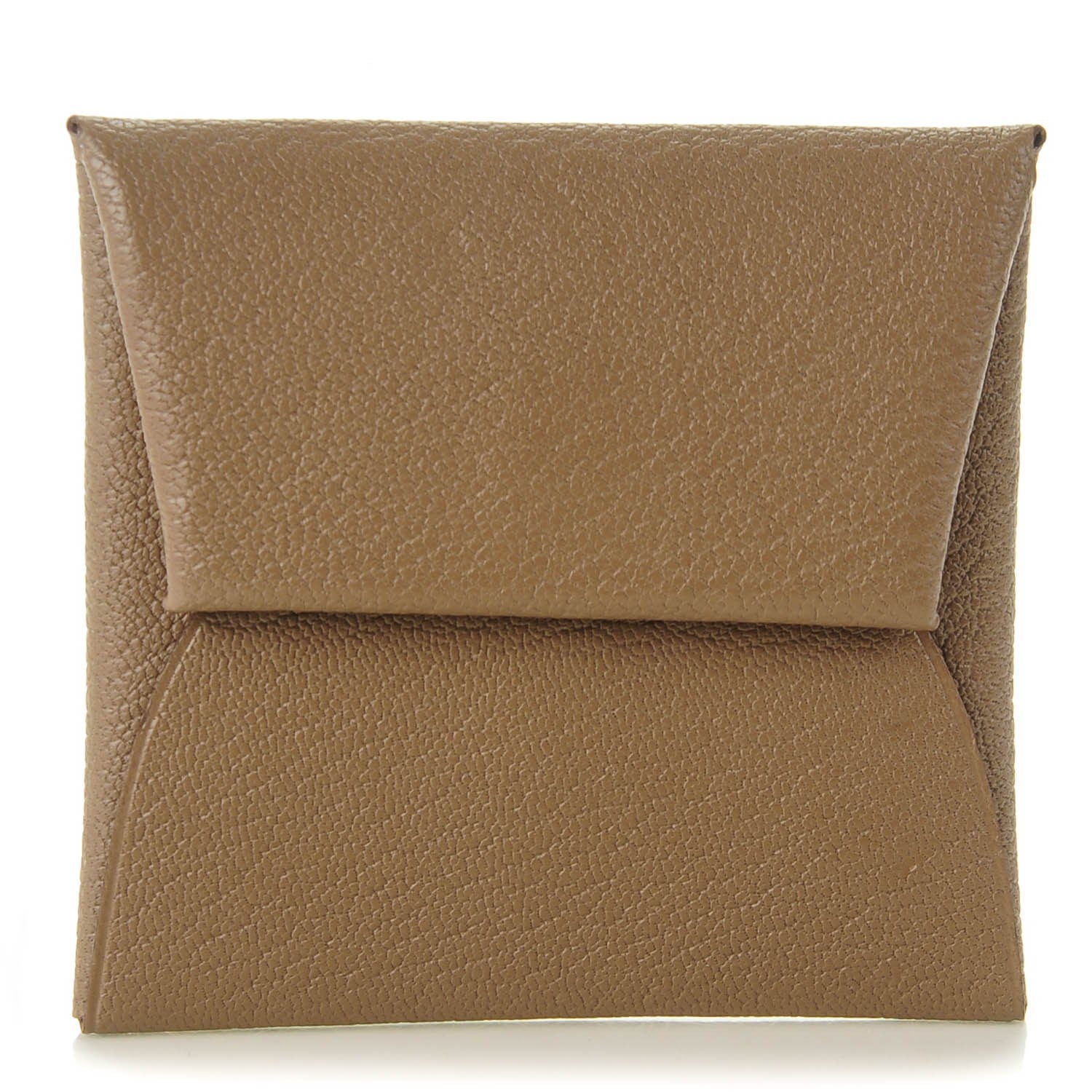 Hermes Chevre Mysore Bastia Coin Purse Etoupe 1 of 7