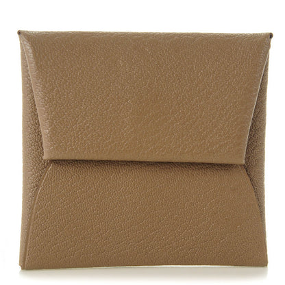 Hermes Chevre Mysore Bastia Coin Purse Etoupe 1 of 7
