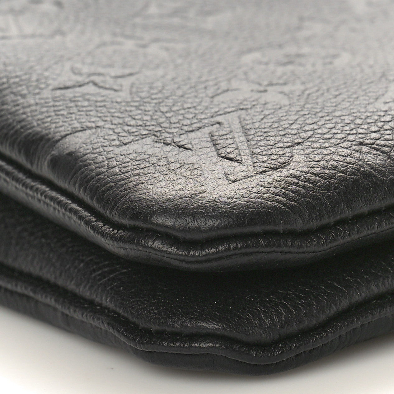 Empreinte Double Zip Pochette Black