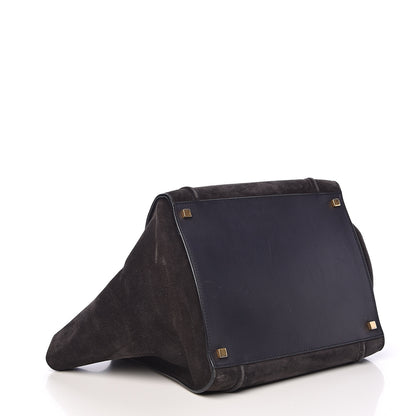 Celine Suede Medium Phantom Luggage Anthracite 4 of 22