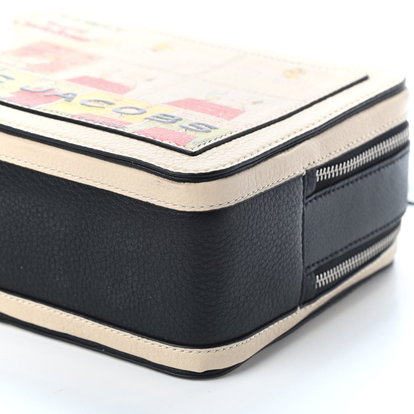X Peanuts Calfskin The Box Crossbody Multicolor