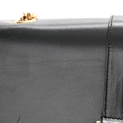 Saint Laurent Smooth Calfskin Monogram Medium Sulpice Shoulder Bag Black 11 of 13