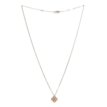 Van Cleef & Arpels 18K Rose Gold Sweet Alhambra Pendant Necklace 3 of 5