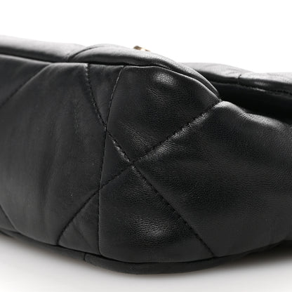Chanel Lambskin Quilted Medium Chanel 19 Flap Black 10 of 10