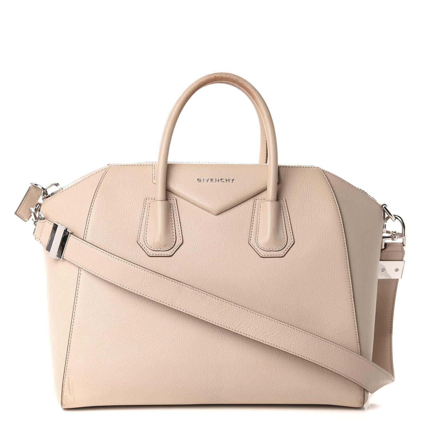 Givenchy Sugar Goatskin Medium Antigona Nude Pink 1 of 18
