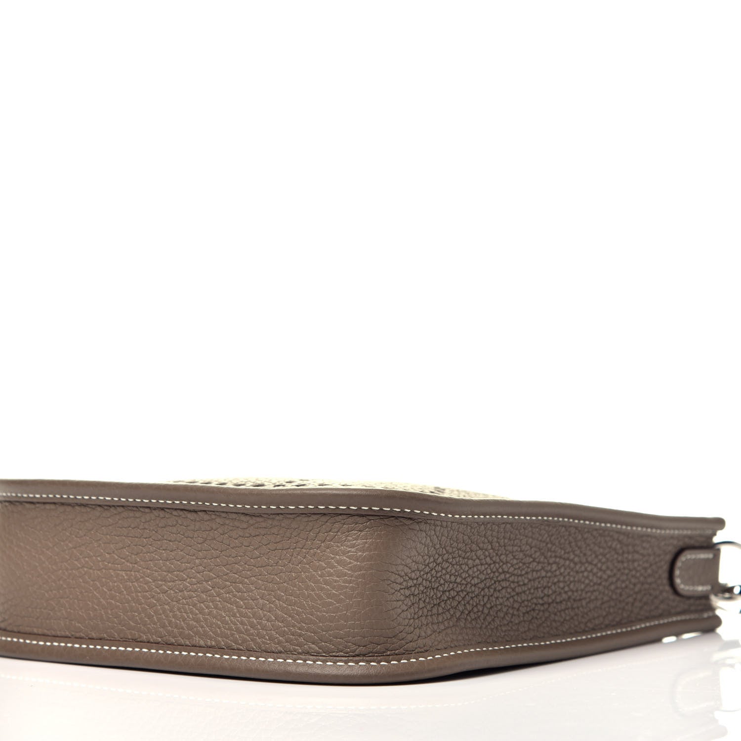 Hermes Taurillon Clemence Amazone Evelyne TPM Etoupe Bleu Indigo 7 of 7