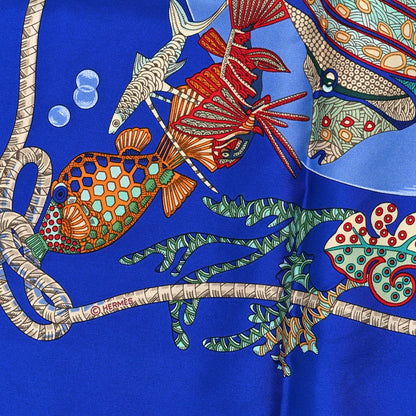 Hermes Silk Grands Fonds Scarf 90 3 of 3