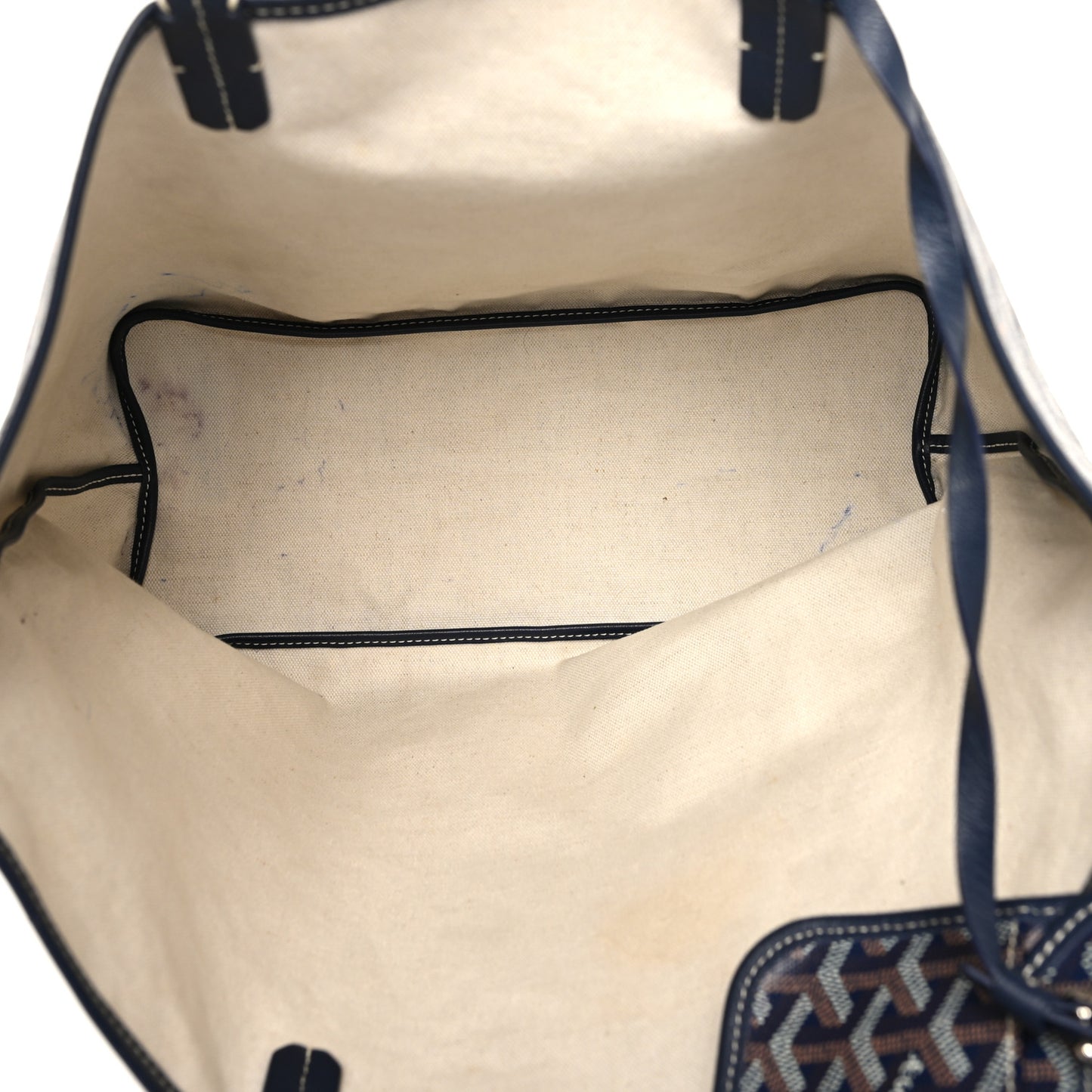 Goyardine Saint Louis PM Navy