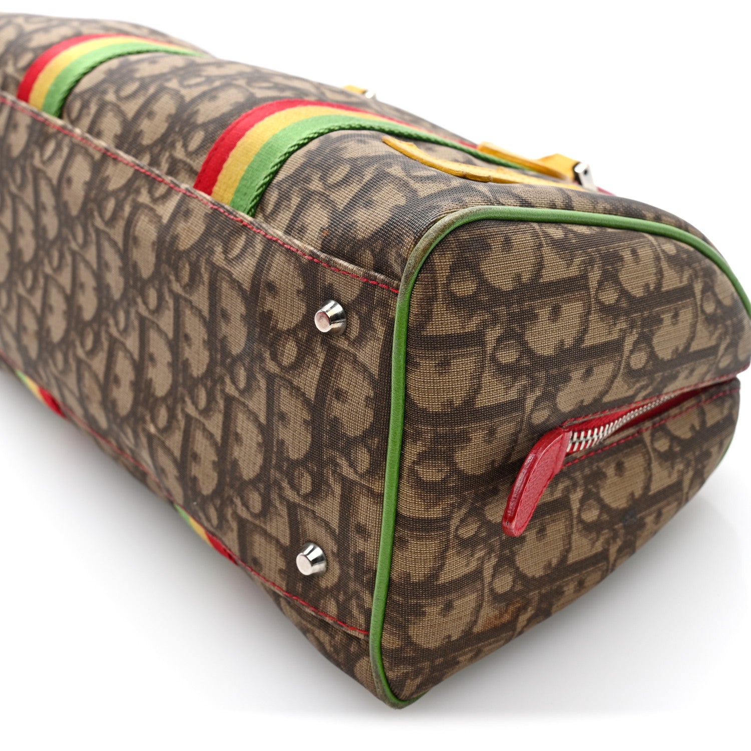 Christian Dior Monogram Rasta Boston Beige 9 of 9