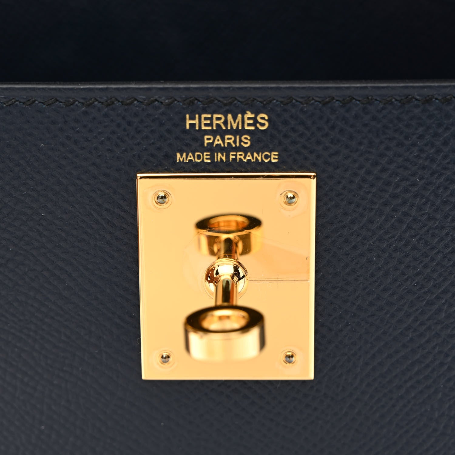Hermes Epsom Kelly Sellier 28 Bleu Indigo 6 of 11