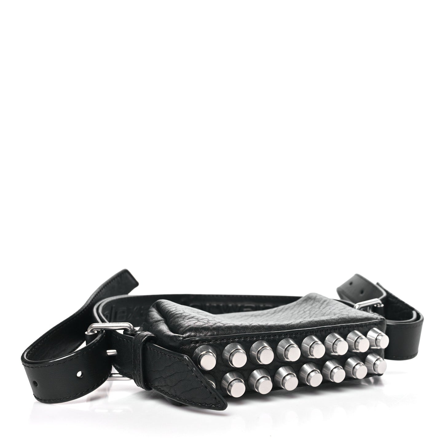 Primal Lambskin Mini Ricco Shoulder Bag Black