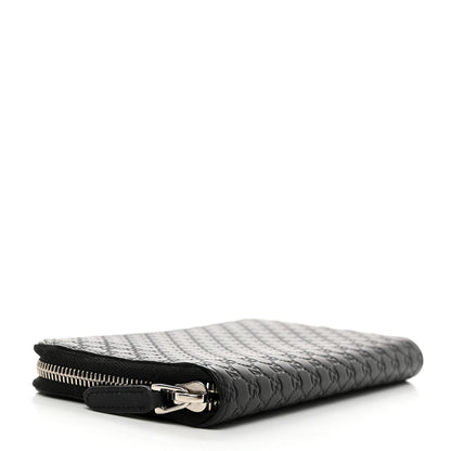 Gucci Microguccissima Zip Around Wallet Black 5 of 10