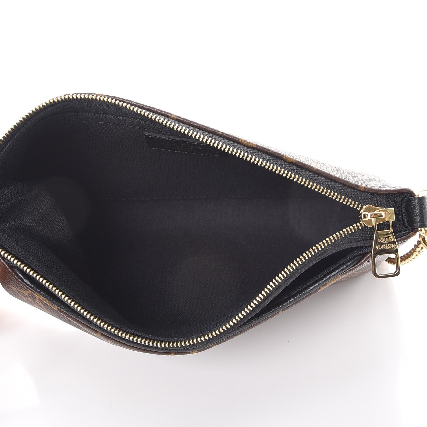 Louis Vuitton Monogram Pallas Clutch Black 5 of 8