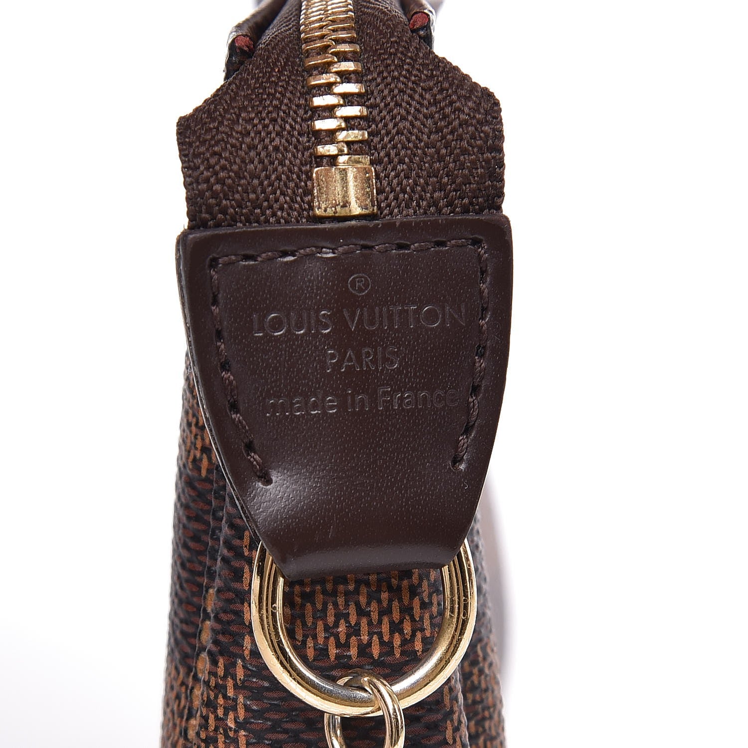 Louis Vuitton Damier Ebene Mini Pochette Accessories 6 of 9