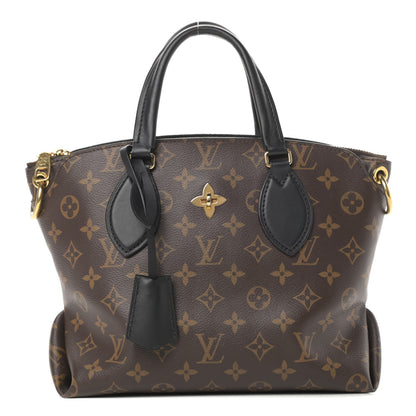 Louis Vuitton Monogram Flower Zipped Tote PM Black 1 of 11