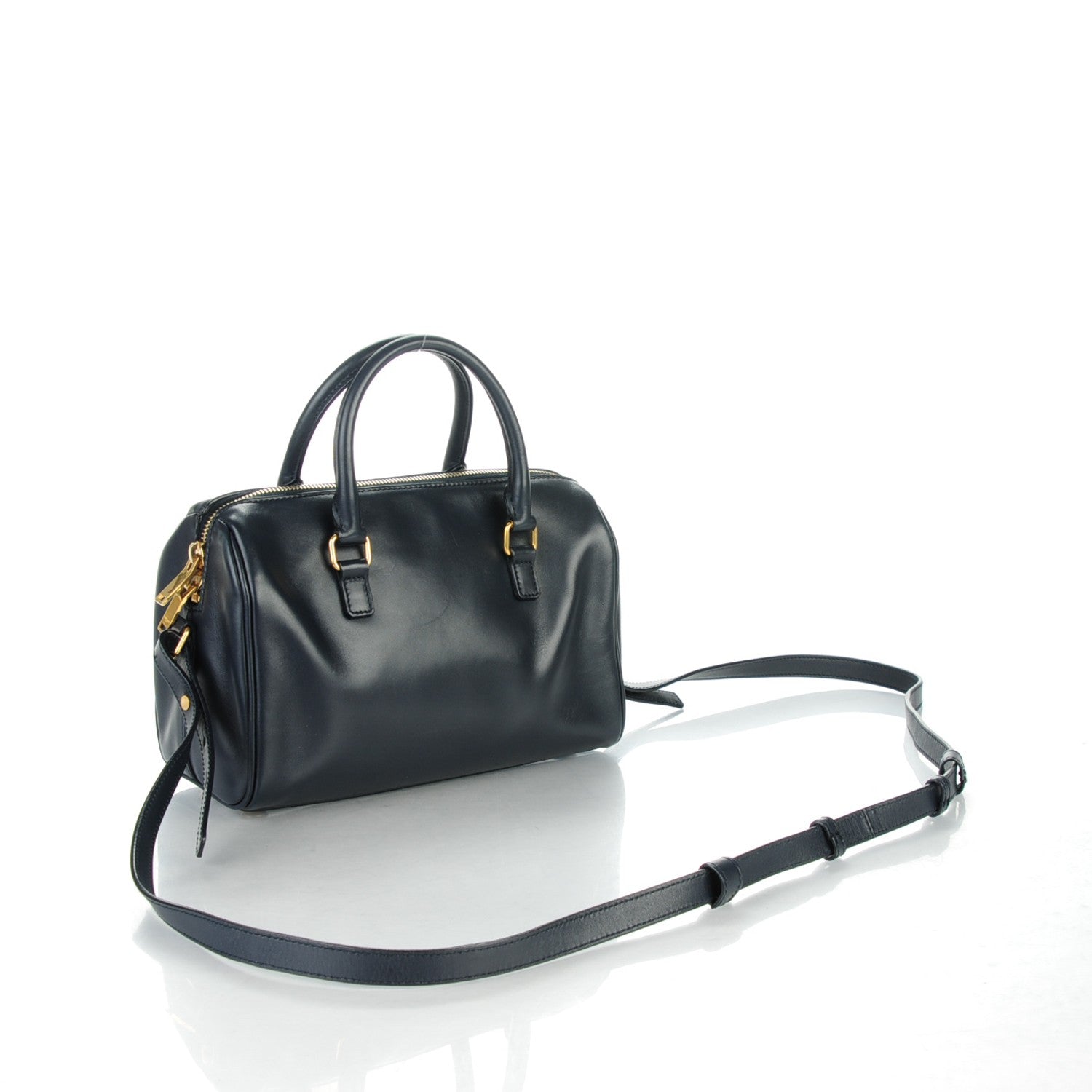 Saint Laurent Calfskin Classic Baby Duffle Marine 3 of 7