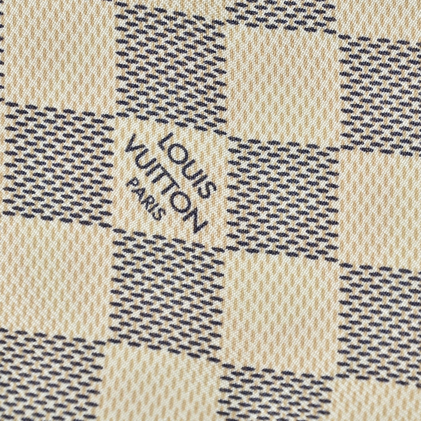 Silk Damier Azur Tahitienne Bandeau Rose Ballerine