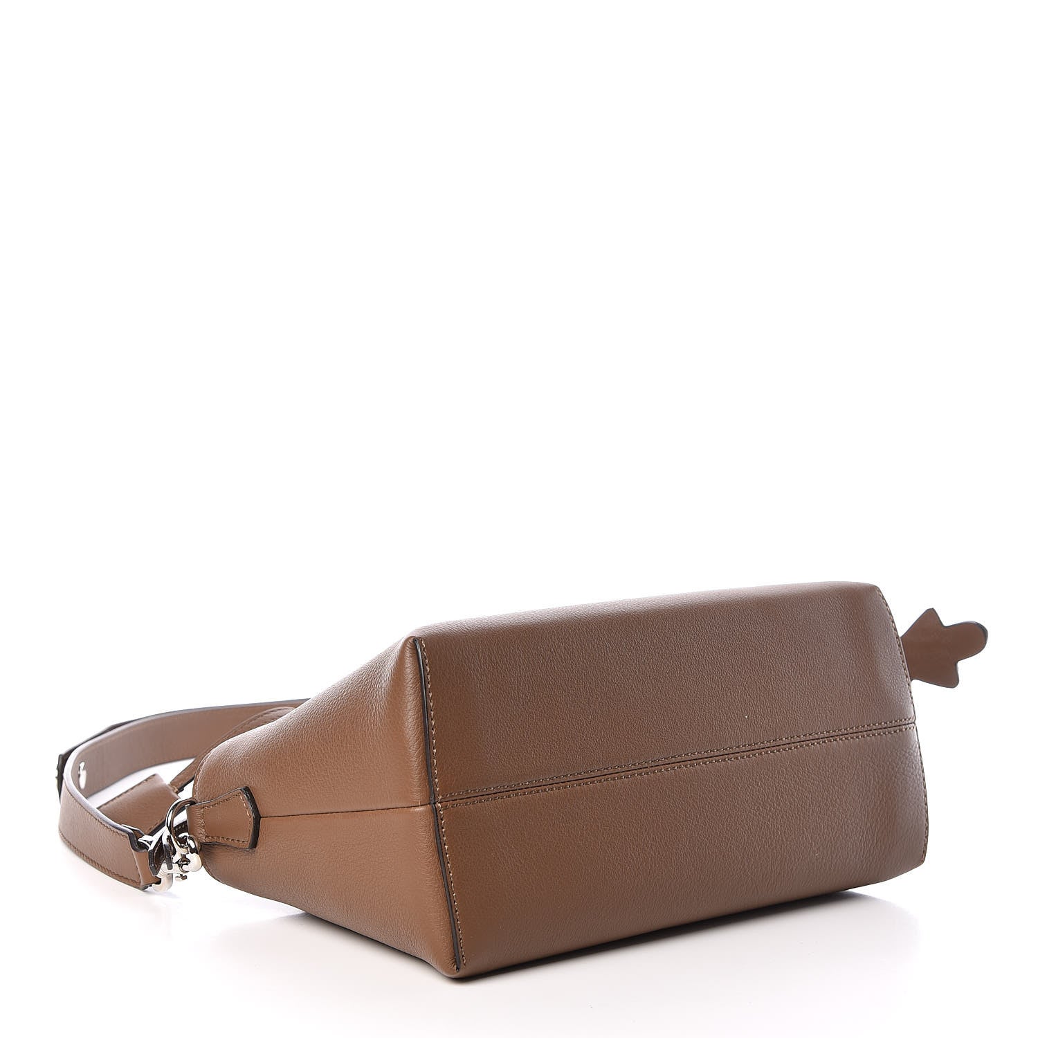 Fendi Vitello Dolce Croc Tail Medium By The Way Boston Bag Foresta Marrone 4 of 13